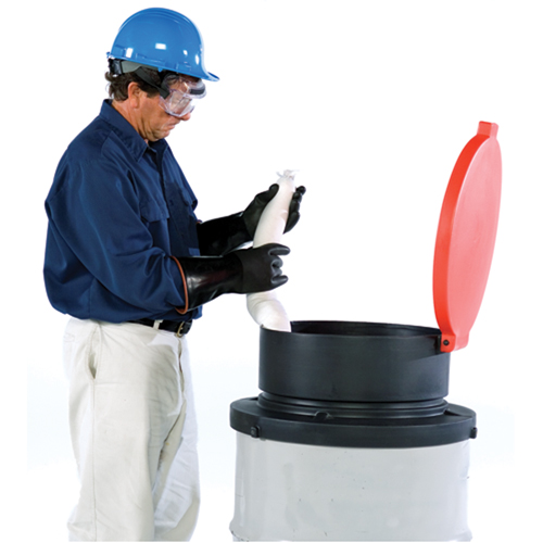 Open Head Ultra-Drum Funnel, 55 US gal. Maritime Industrial Rubber