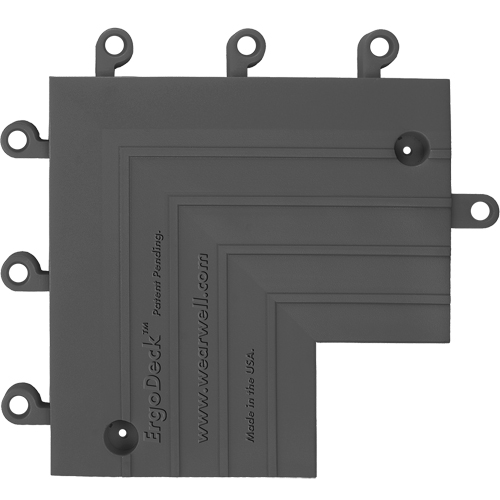 ErgoDeck&reg; Mat Inside Corner No. 560 Maritime Industrial Rubber