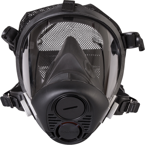 North&reg; RU6500 Series Full Facepiece Respirator, Silicone, Medium Maritime Industrial Rubber