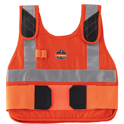 6215HV Phase Change Cooling Vests, Small/Medium, Orange Maritime Industrial Rubber