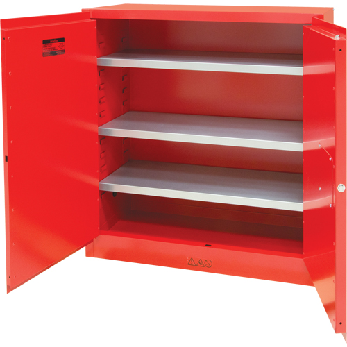 Paint/Ink Cabinet, 45 gal., 3 Shelves Maritime Industrial Rubber