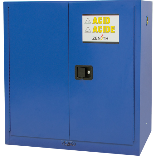 Armoire pour liquides corrosifs, 30 gal., 43" x 44" x 18" Maritime Industrial Rubber