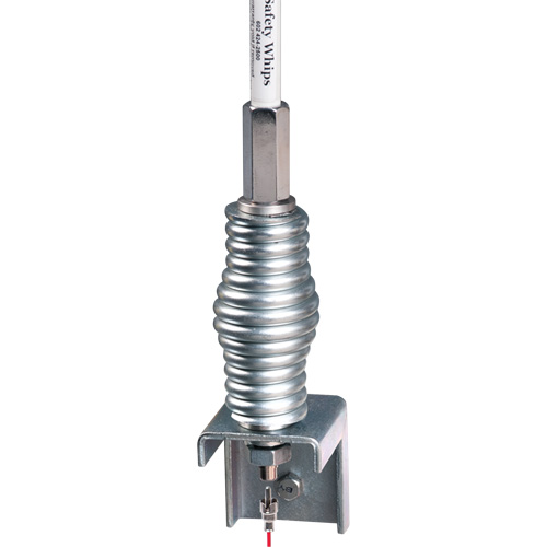Safety Whip&reg; Flagstaff Mounting Base, Spring Mount Maritime Industrial Rubber