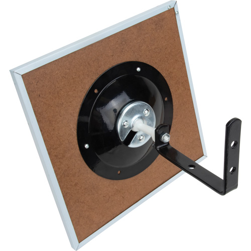 Miroir plat, 18" ha x 30" la, Encadr&eacute; Maritime Industrial Rubber