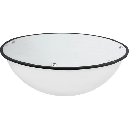 360° Dome Mirror, Full Dome, Closed Top, 18" Diameter Maritime Industrial Rubber