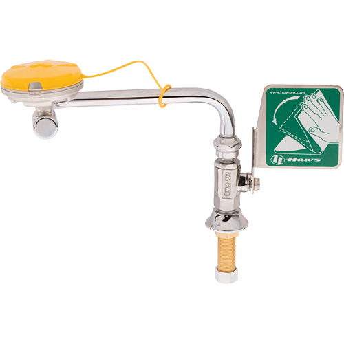 Axion&reg; Eye/Face Wash Station, Sink Mount Installation Maritime Industrial Rubber