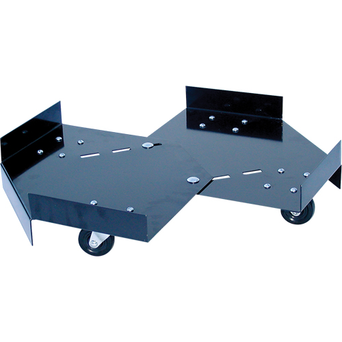 Universal Steel Dolly, 26.5" L x 26.5" W x 5" H Maritime Industrial Rubber