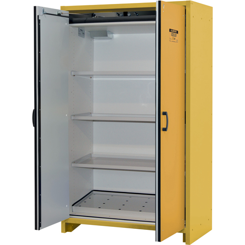 30-Minute EN Safety Storage Cabinet, 45 gal., 2 Door, 45.83" W x 76.65" H x 24.21" D Maritime Industrial Rubber