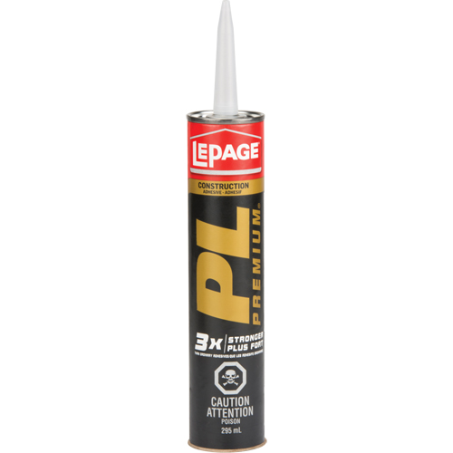 LePage&reg; PL&reg; Premium, 825 ml, Cartridge Maritime Industrial Rubber