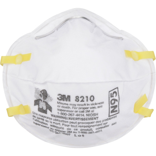 8210 Particulate Respirators, N95, NIOSH Certified Maritime Industrial Rubber