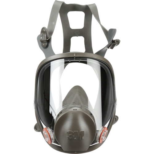 6000 Series Full Facepiece Reusable Respirator, Elastomer/Silicone/Thermoplastic, Large Maritime Industrial Rubber