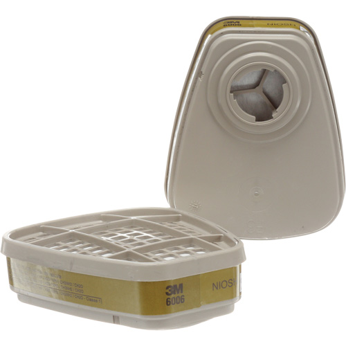 6000 Series Respirator Cartridges, Gas/Vapour Cartridge, Multi-Gas/Vapour Maritime Industrial Rubber