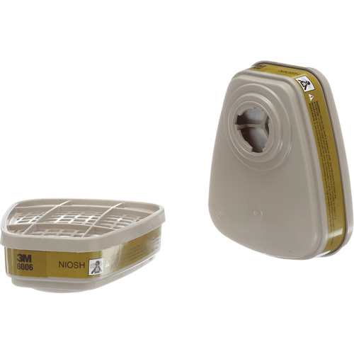 6000 Series Respirator Cartridges, Gas/Vapour Cartridge, Multi-Gas/Vapour Maritime Industrial Rubber
