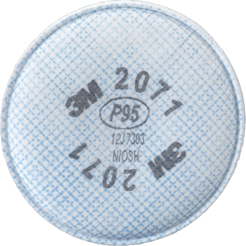 Pr&eacute;filtres pour respirateurs s&eacute;rie 2000, Filtre contre les particules, Filtre P95 Maritime Industrial Rubber