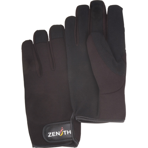 ZM100 Mechanic's Gloves, Synthetic Palm, Size 2X-Large Maritime Industrial Rubber
