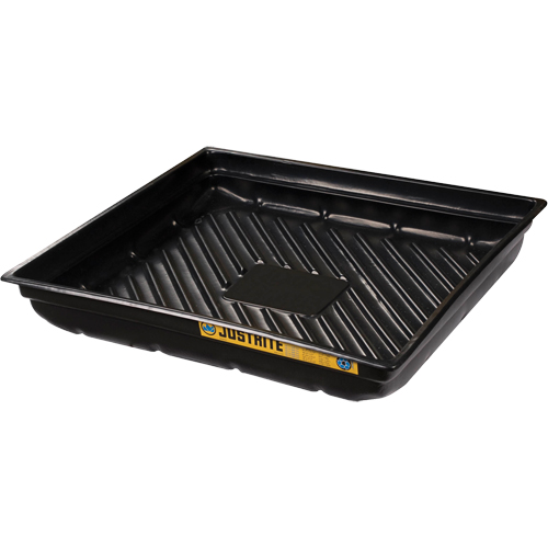 Plateau pour les d&eacute;versements EcoPolyBlend , 37,75" lo x 34" la x 5,5" h, Cap. de d&eacute;versement 23 gal. US Maritime Industrial Rubber