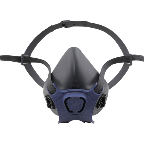 7000 Half-Mask Respirator, Thermoplastic, Large Maritime Industrial Rubber