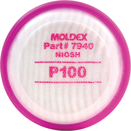 Filtres pour respirateur s&eacute;rie 7000/9000, Filtre contre les particules, Filtre P100 Maritime Industrial Rubber