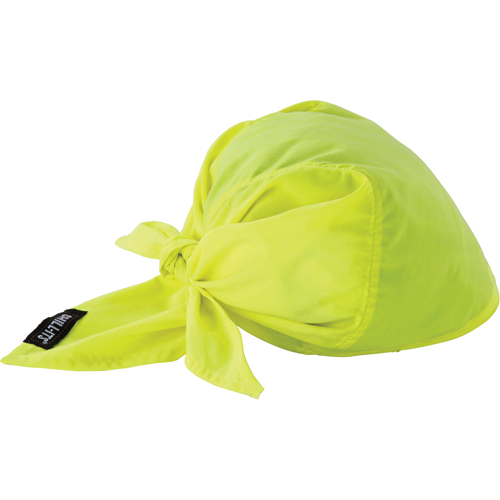 Foulards de refroidissement en triangle Chill-Its 6710CT, Jaune lime haute visibilit&eacute; Maritime Industrial Rubber