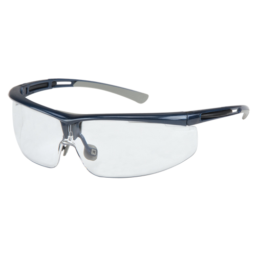 Uvex HydroShield&reg; North Adaptec Safety Glasses, Clear Lens, Anti-Fog/Anti-Scratch, ANSI Z87+/Meets/Exceeds CSA Z94.3 Maritime Industrial Rubber