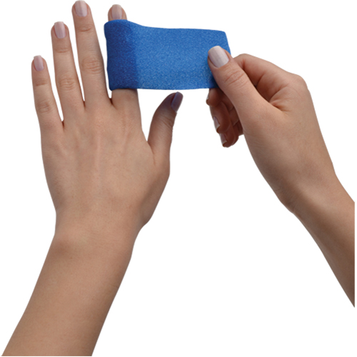 Soft Foam Bandages, Cut to Size L x 2-1/2" W, Class 1, Self-Adherent Maritime Industrial Rubber
