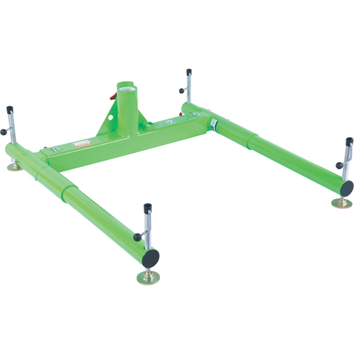 Syst&egrave;mes de sauvetage pour espaces clos - Composants de la potence - Bases portatives avanc&eacute;es Maritime Industrial Rubber
