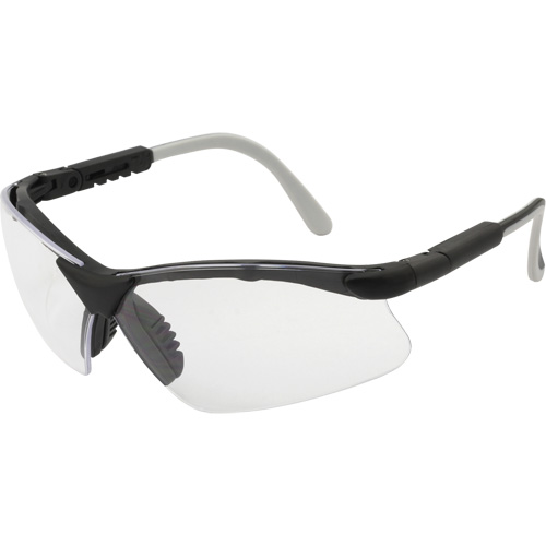 Lunettes de s&eacute;curit&eacute; s&eacute;rie Z1600, Lentille Transparent, Anti-&eacute;gratignures, R&eacute;pond ou surpasse la norme CSA Z94.3 Maritime Industrial Rubber