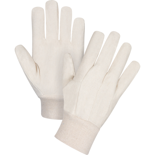 Cotton Canvas Gloves, 7 oz., Large Maritime Industrial Rubber