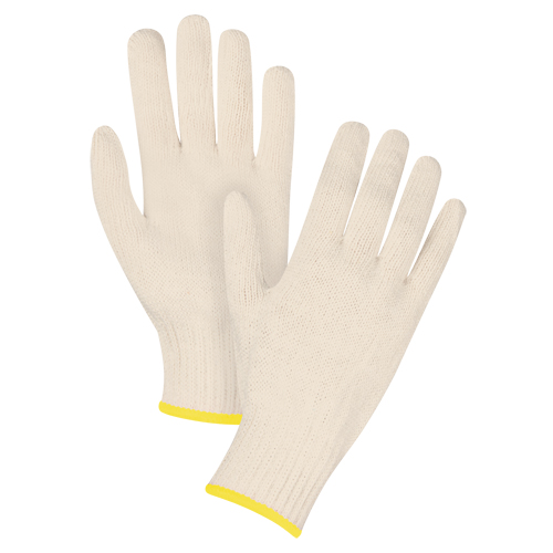 Gants en tricot de poids lourd, Poly/coton, Calibre 7, 2T-Grand Maritime Industrial Rubber