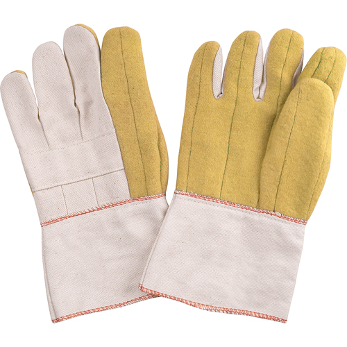 Hot Mill Gloves, Cotton, X-Large, Protects Up To 482° F (250° C) Maritime Industrial Rubber