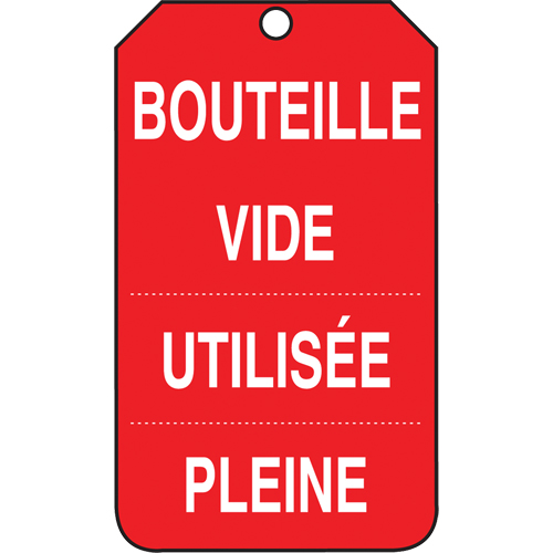 Inspection Tags, Cardstock, 3-3/8" W x 5-7/8" H, French Maritime Industrial Rubber