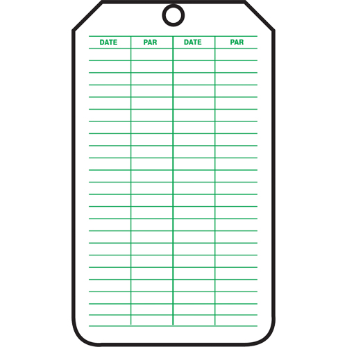 Inspection Tags, Cardstock, 3-1/8" W x 5-7/8" H, French Maritime Industrial Rubber