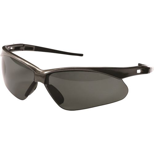 KleenGuard Nemesis Safety Glasses, Smoke/Grey/Smoke Lens, Polarized, ANSI Z87+ Maritime Industrial Rubber