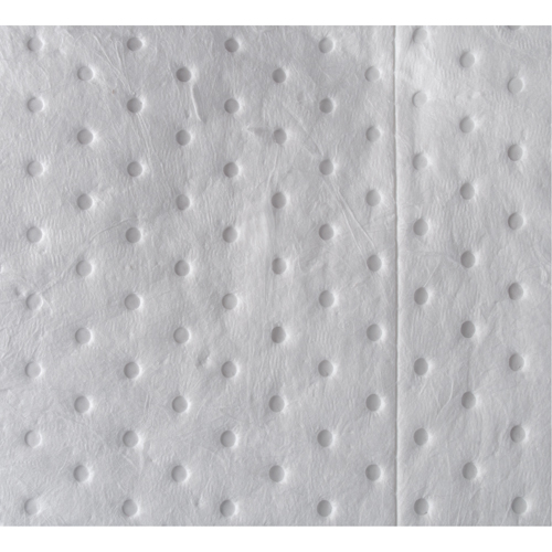 Premium Bonded Sorbent Pads, Oil Only, 15" x 17", 8 gal. Absorbancy Maritime Industrial Rubber