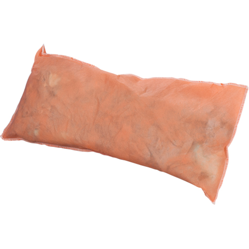 Tampon absorbant, Mati&egrave;res dangereuses, 18" lo x 8" la, 30 gal. absorption/pqt Maritime Industrial Rubber