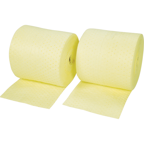 Premium Bonded Sorbent Pads, Heavyweight, 150' L x 15" W, 25 gal. Absorbancy Maritime Industrial Rubber