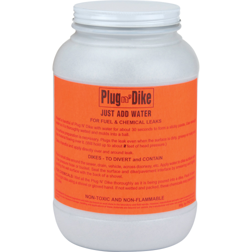 Produit d'&eacute;tanchi&eacute;t&eacute; Plug N'Dike, Granules, 1 gal. Maritime Industrial Rubber