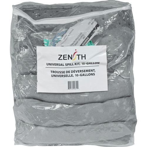 Truck Spill Kit, Universal, Bag, 10 US gal. Absorbancy Maritime Industrial Rubber