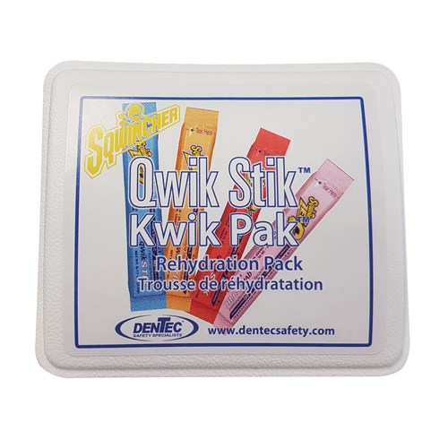Boisson de r&eacute;hydratation Sqwincher Qwik Stik Kwik Pak Lite, Emballage-portion Maritime Industrial Rubber