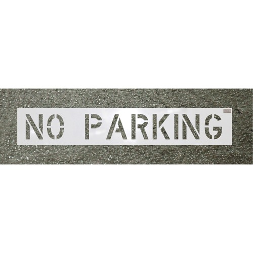 Pochoirs pour parc de stationnement, Pictogramme, 12" x 9" Maritime Industrial Rubber