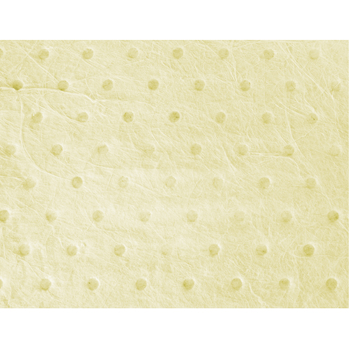 Industrial-Grade Fine Fibre Sorbent Pads, Hazmat, 15" x 17", 40 gal. Absorbancy Maritime Industrial Rubber