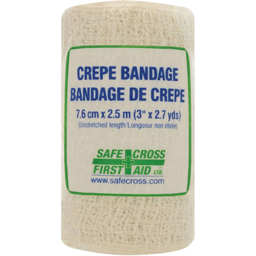 Crepe Roller Bandage, 97-1/5" L x 3" W, Class 1 Maritime Industrial Rubber