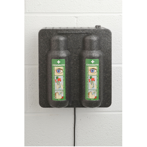 Armoires chauff&eacute;es pour douche oculaire Cederroth, Bouteille Vide, 500 ml Maritime Industrial Rubber