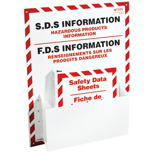 Safety Data Sheet Information Stations, English & French, Binders Included Maritime Industrial Rubber
