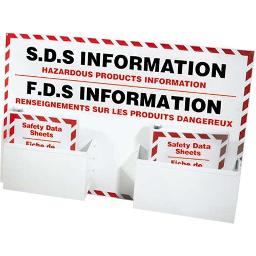 Safety Data Sheet Information Stations, English & French, Binders Included Maritime Industrial Rubber