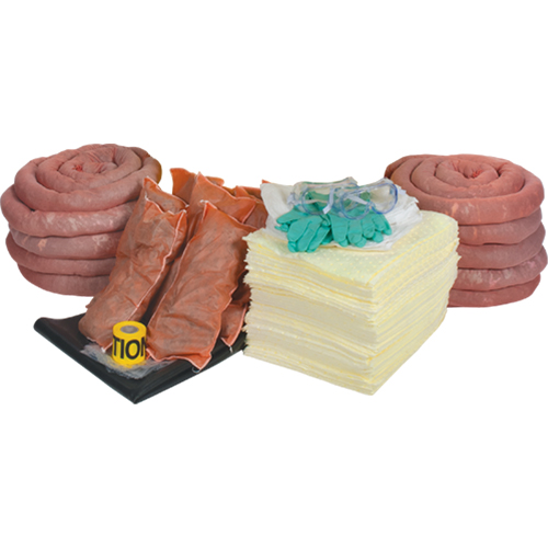 95-Gallon Hazardous Materials Replacement Kit, Hazmat Maritime Industrial Rubber