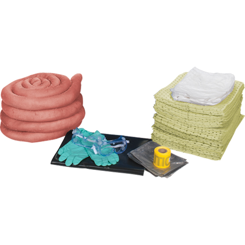 Trousse de rechange de premi&egrave;re qualit&eacute;, 30 gallons, Mati&egrave;res dangereuses Maritime Industrial Rubber