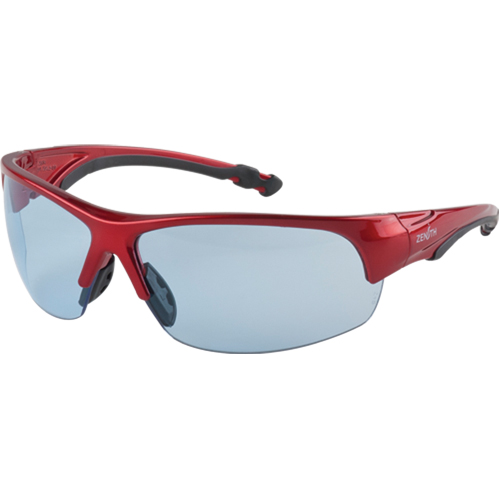 Lunettes de s&eacute;curit&eacute; s&eacute;rie Z1900, Lentille Bleu, Anti-&eacute;gratignures, R&eacute;pond ou surpasse la norme CSA Z94.3 Maritime Industrial Rubber