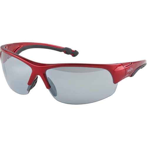 Z1900 Series Safety Glasses, Indoor/Outdoor Mirror Lens, Anti-Scratch, Meets/Exceeds CSA Z94.3 Maritime Industrial Rubber