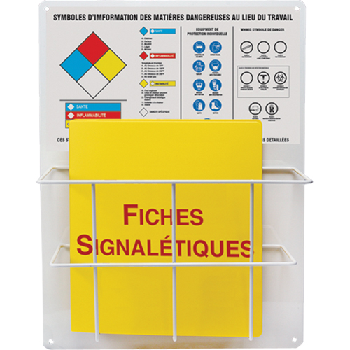 Haz-Mat Basket Style Centre Boards, French, Binders Included Maritime Industrial Rubber